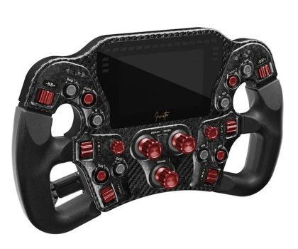 Kierownica do konsol Asetek Invicta Formula Steering Wheel, 4.3-inch LCD, USB-C - Red on